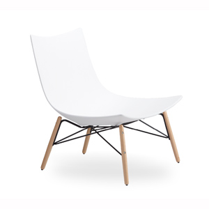 Lounge Chair - Wood Base